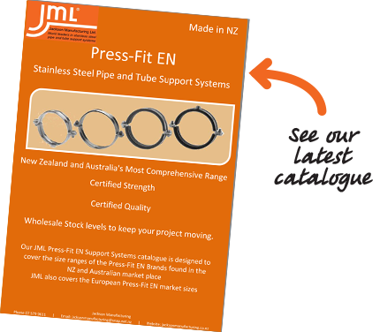 European Press Fit Pipe - Stainless Steel Fittings and Fasteners Munson Ring, Munzing Ring and Pipe Clamps